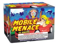 mobile menace - 35 Shots - 200 Gram Aerials - fierworks
