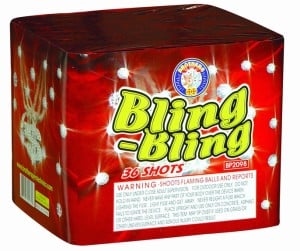 Bling Bling - Bling-bling - 36 Shots - 200 Gram Aerials - Fireworks