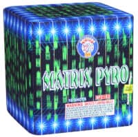 Matrix Pyro - 16 Shots - 200 Gram Aerials - 350 Gram - Fireworks