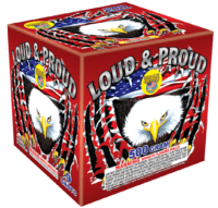 Loud & Proud - 9 Shots - 500 Gram Aerials - Fireworks