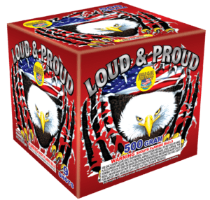 Loud & Proud - 9 Shots - 500 Gram Aerials - Fireworks