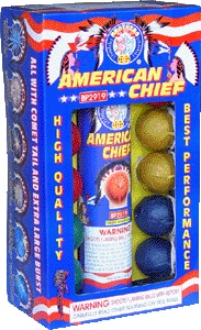 American Chief - Reloads - Reloadables - Mortars - Fireworks