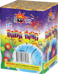 bada Bing - 16 Shots - 200 GRam Aerials - Fireworks