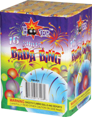 bada Bing - 16 Shots - 200 GRam Aerials - Fireworks