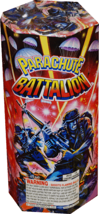Parachute Battalion - Parachutes - Fireworks