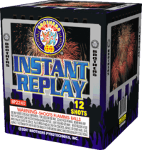 Instant Replay - 12 Shots - 200 Gram Aerials - Fireworks