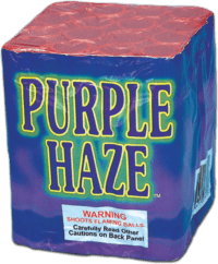 Purple Haze - 16 Shots - 200 Gram Aerials - Fireworks - All Hail Jay