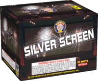 Silver Screen - 35 Shots - 200 Gram Aerials - Fireworks