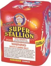 Super Stallion - Horse - 16 Shots - 200 Gram Aerials - Fireworks