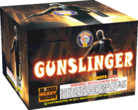 Gunslinger - 25 Shots - 500 Gram Aerials - Fireworks