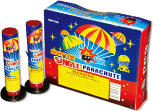 Single Night Parachutes - Parachutes - Fireworks