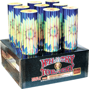 Whacky Tobacky - 500 Gram Aerials - 9 Rack - 3 Inch - Fireworks