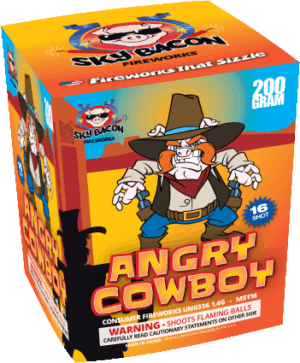 Angry Cowboy - 16 Shots