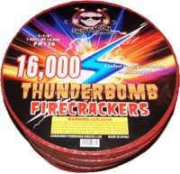 Thunder Bomb Firecrackers 16000 Roll