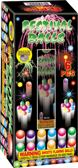 Festival Balls - 6pk